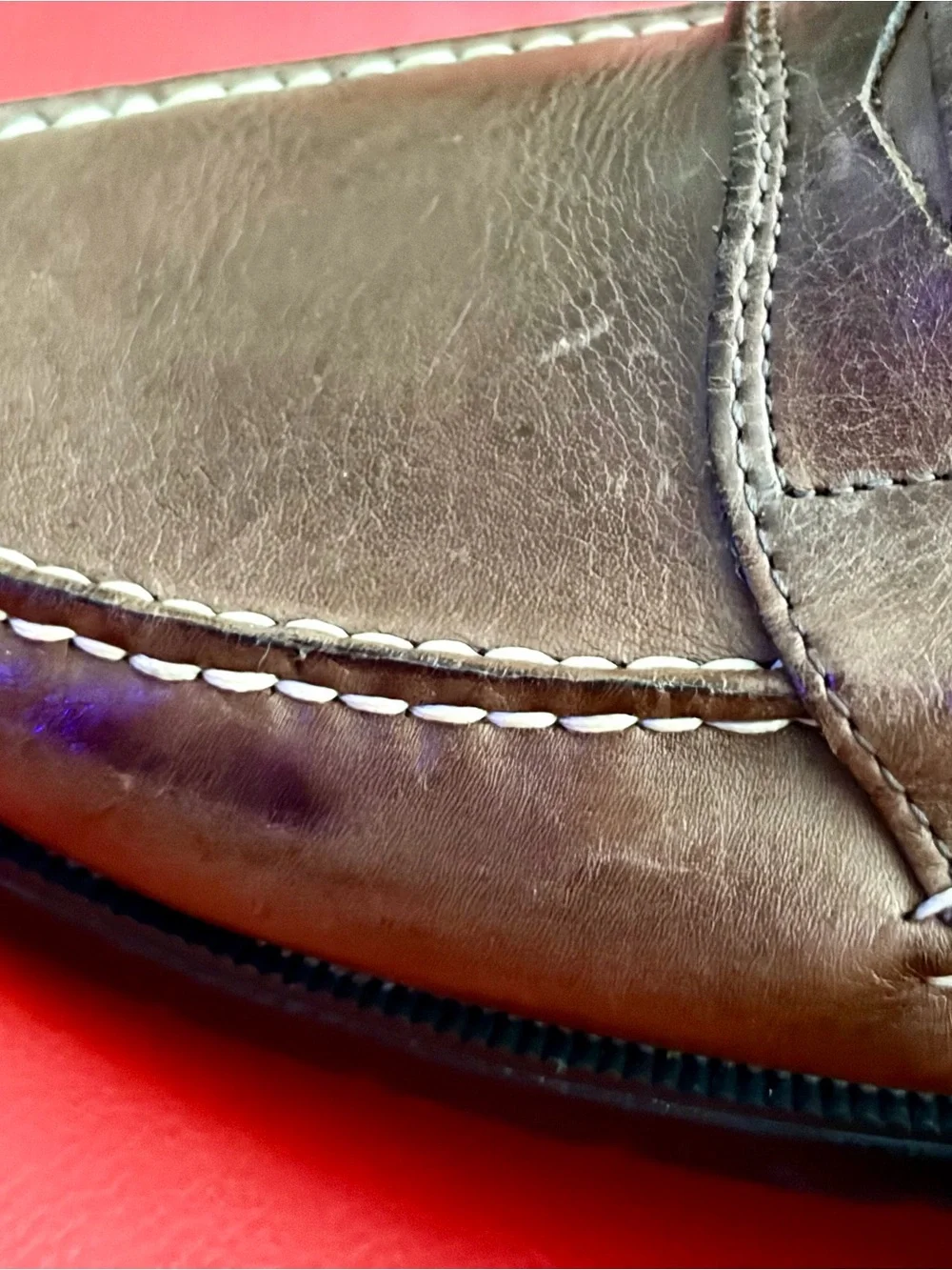 Bass Monroe genuine Leather Penny Loafers new.